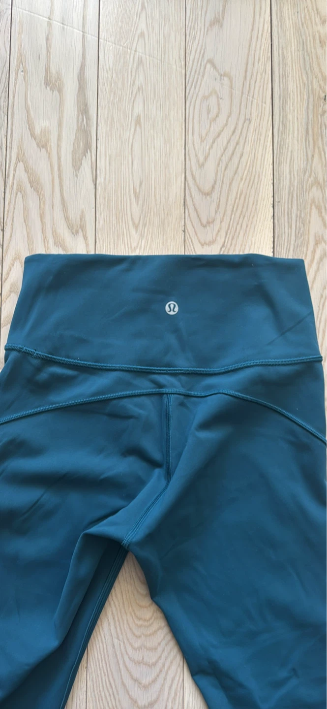 Lululemon Align Crop Leggings Size 4 Teal - photo 3