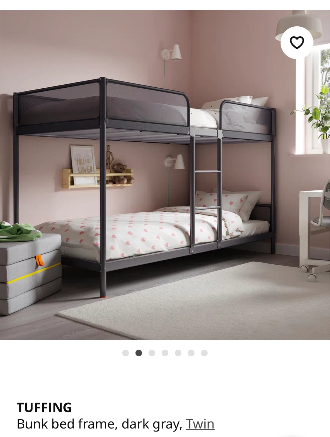 IKEA TUFFING Bunk Bed Frame - photo 2