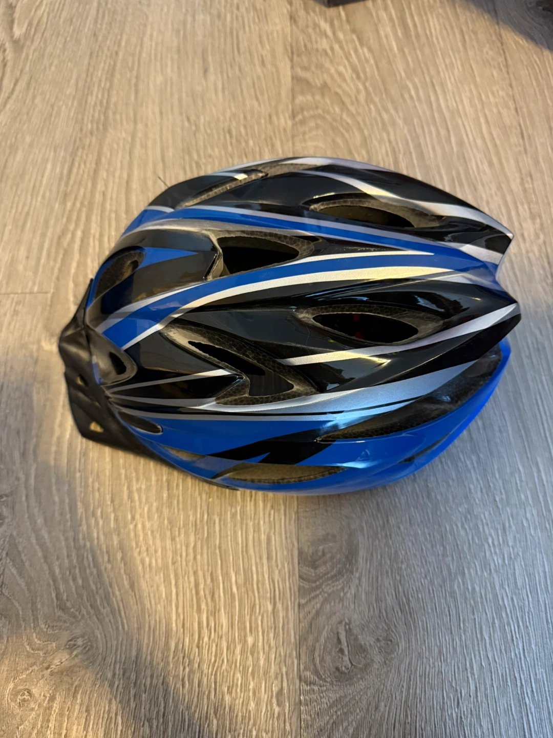 Blue and Black Cycling Helmet - photo 2