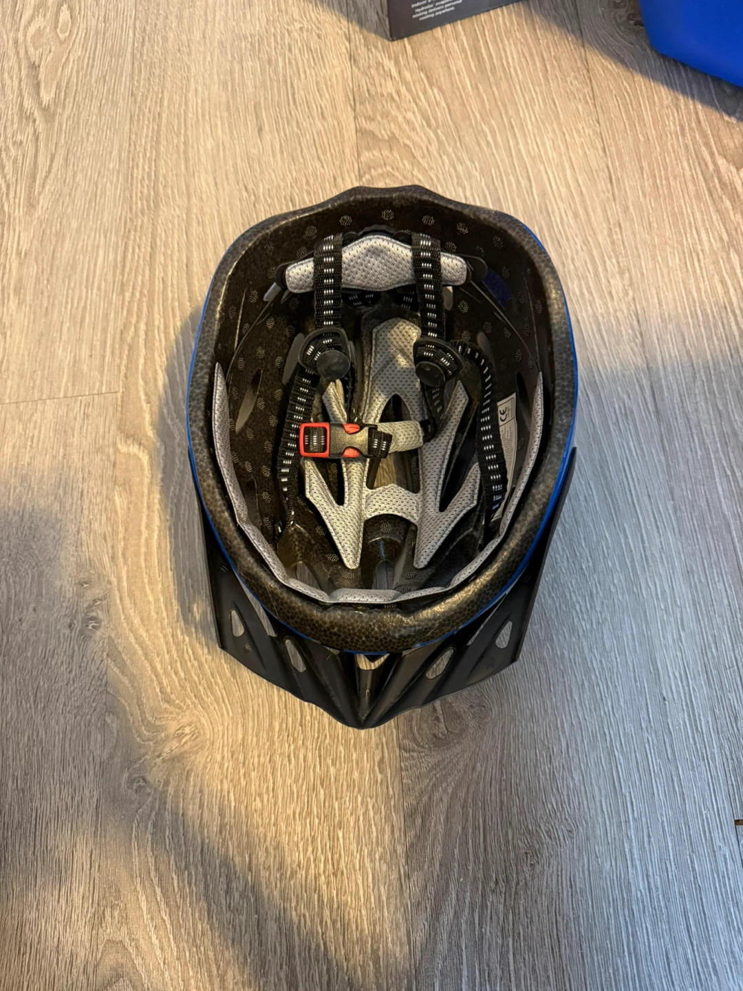 Blue and Black Cycling Helmet - photo 3