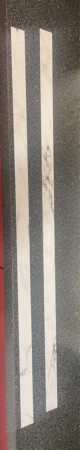 White Marble Effect Countertop Slab - photo 5