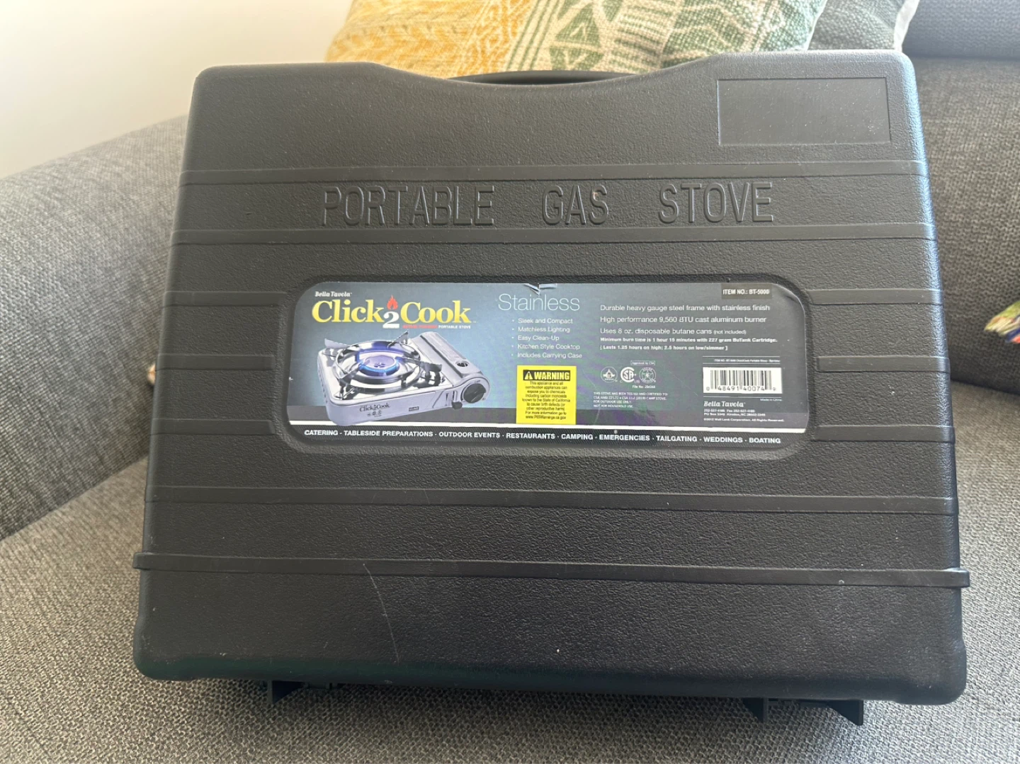 Click 2 Cook Portable Gas Stove