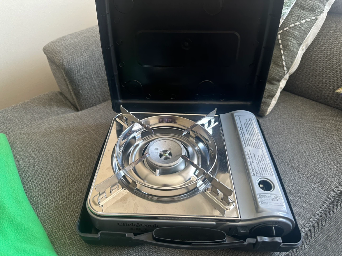 Click 2 Cook Portable Gas Stove - photo 2
