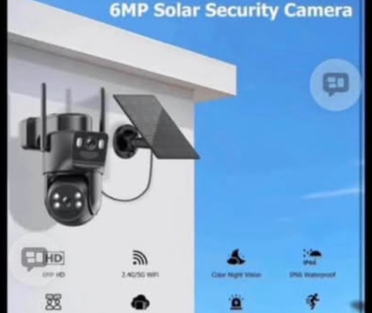 O-KAM Pro 6MP Solar Security Camera with Dual Lens - photo 3