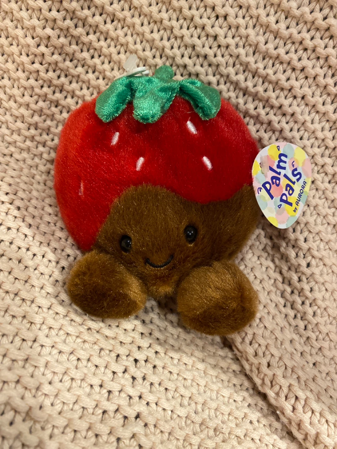 Aurora Palm Pals Strawberry Plush