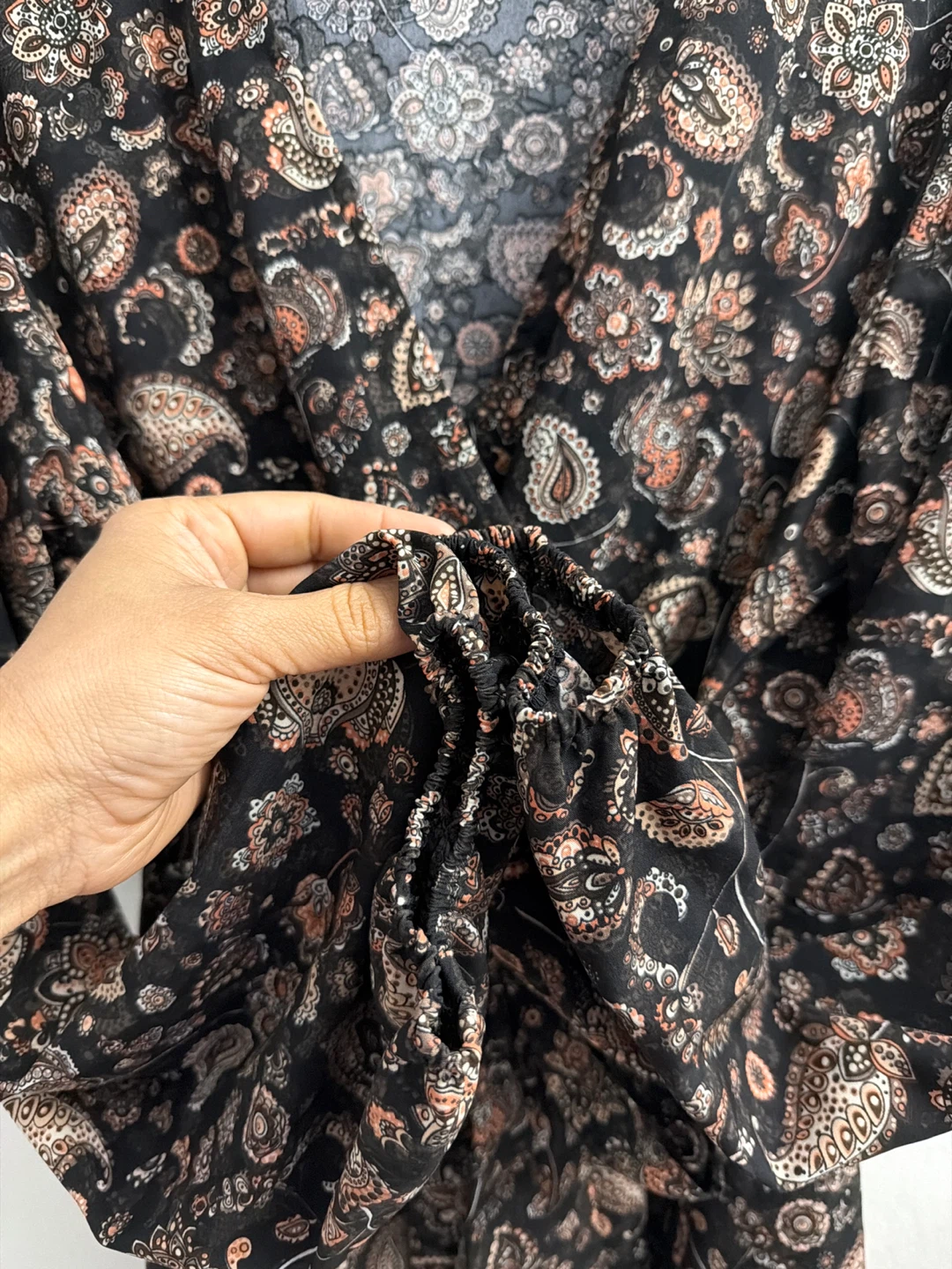 SHEIN Paisley Wrap Blouse - XL - photo 3