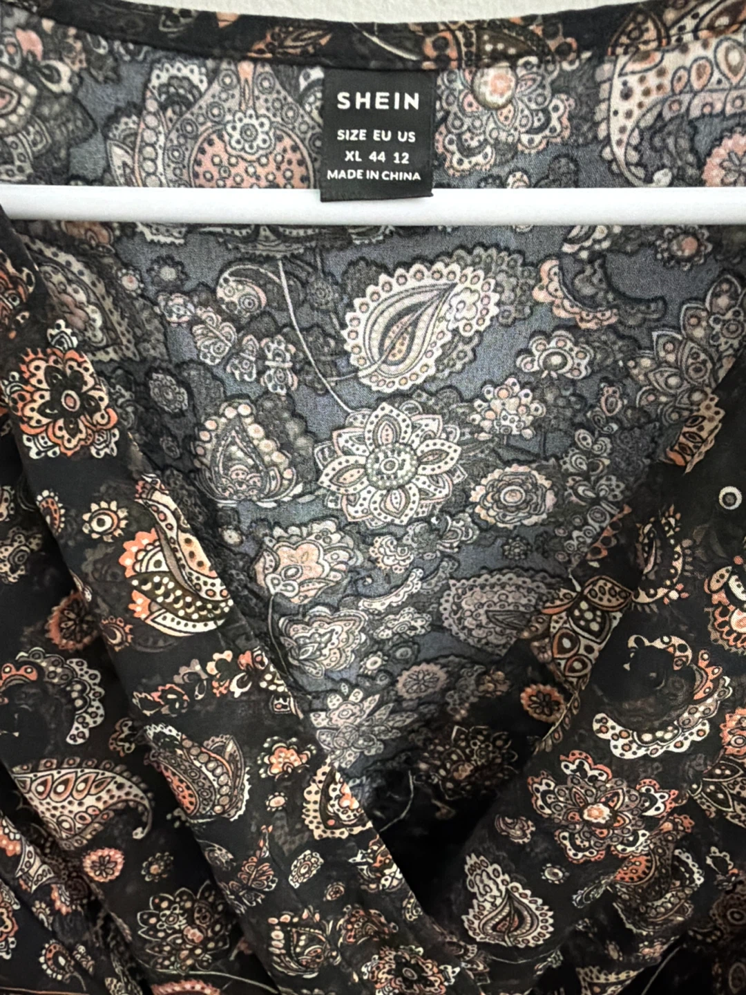 SHEIN Paisley Wrap Blouse - XL - photo 4