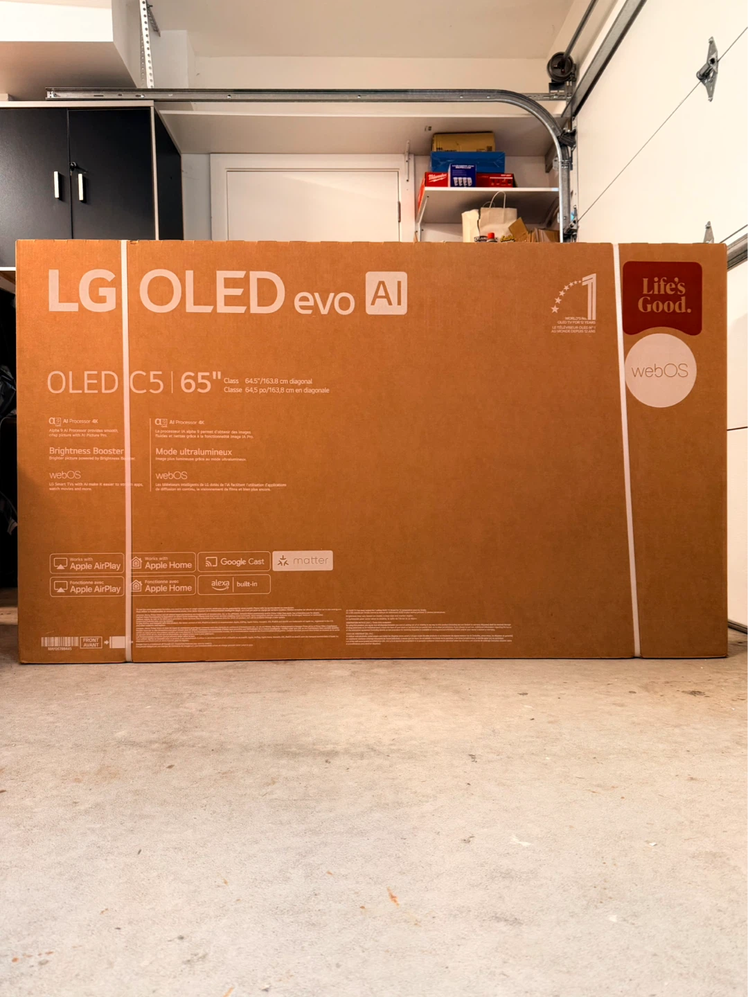 New! LG 65” OLED C5 Smart Tv - 2025 - Firm