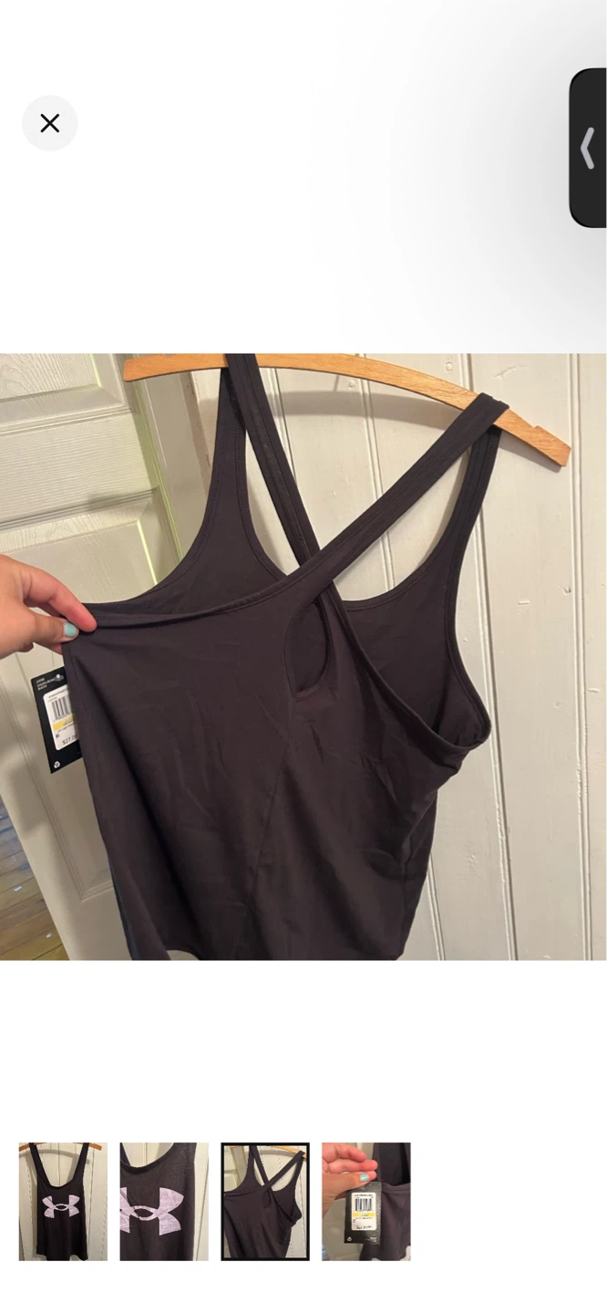 Under Armour UA Logo Graphic Tank - Black - M - photo 3