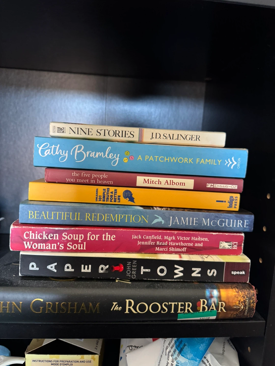 Books, assorted ones