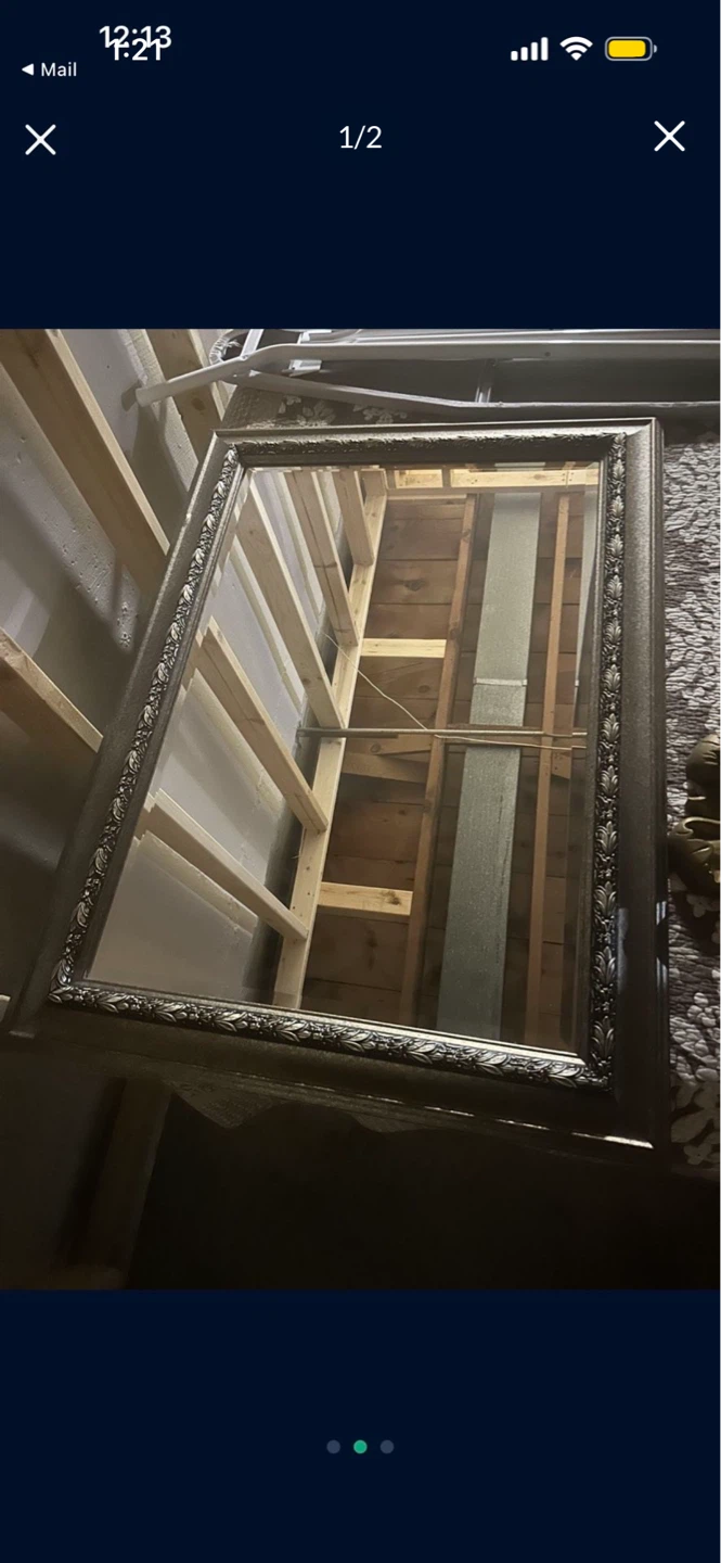 Ornate Framed Mirror