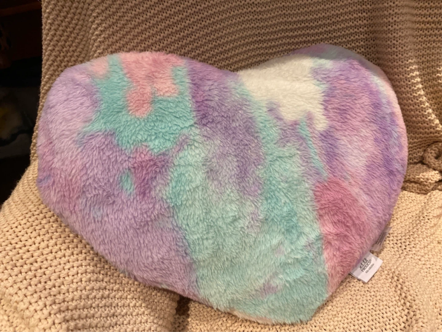 Heart Shaped Plush Pillow