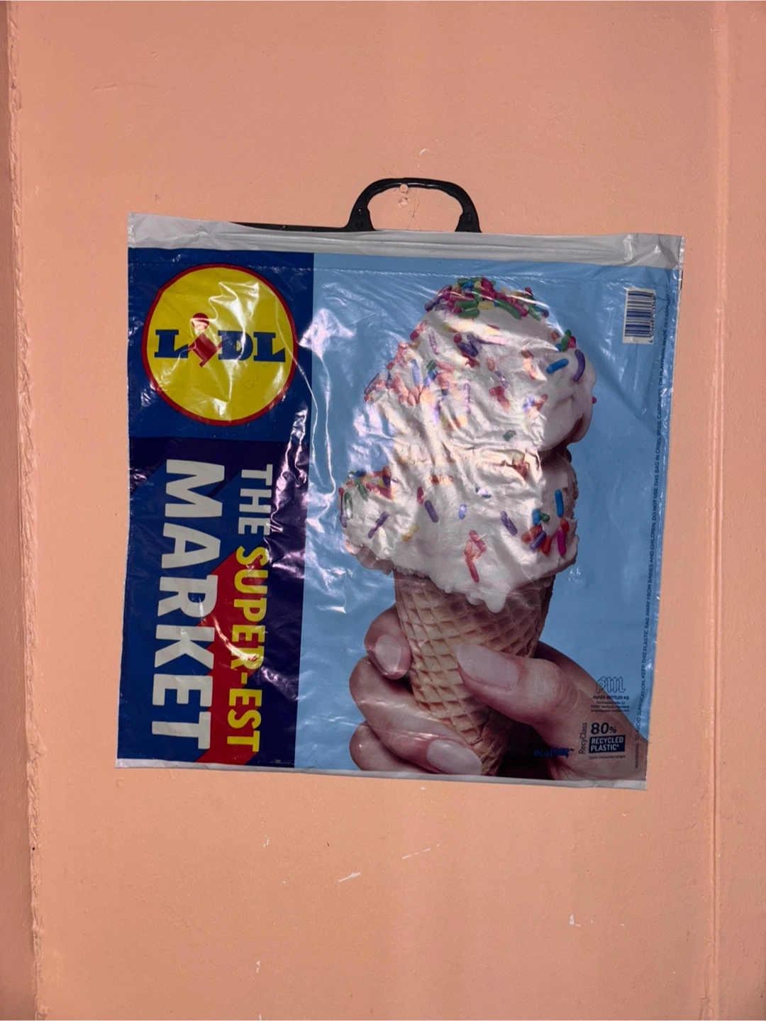 Lidl "The Super-Est Market" Shopping Bag