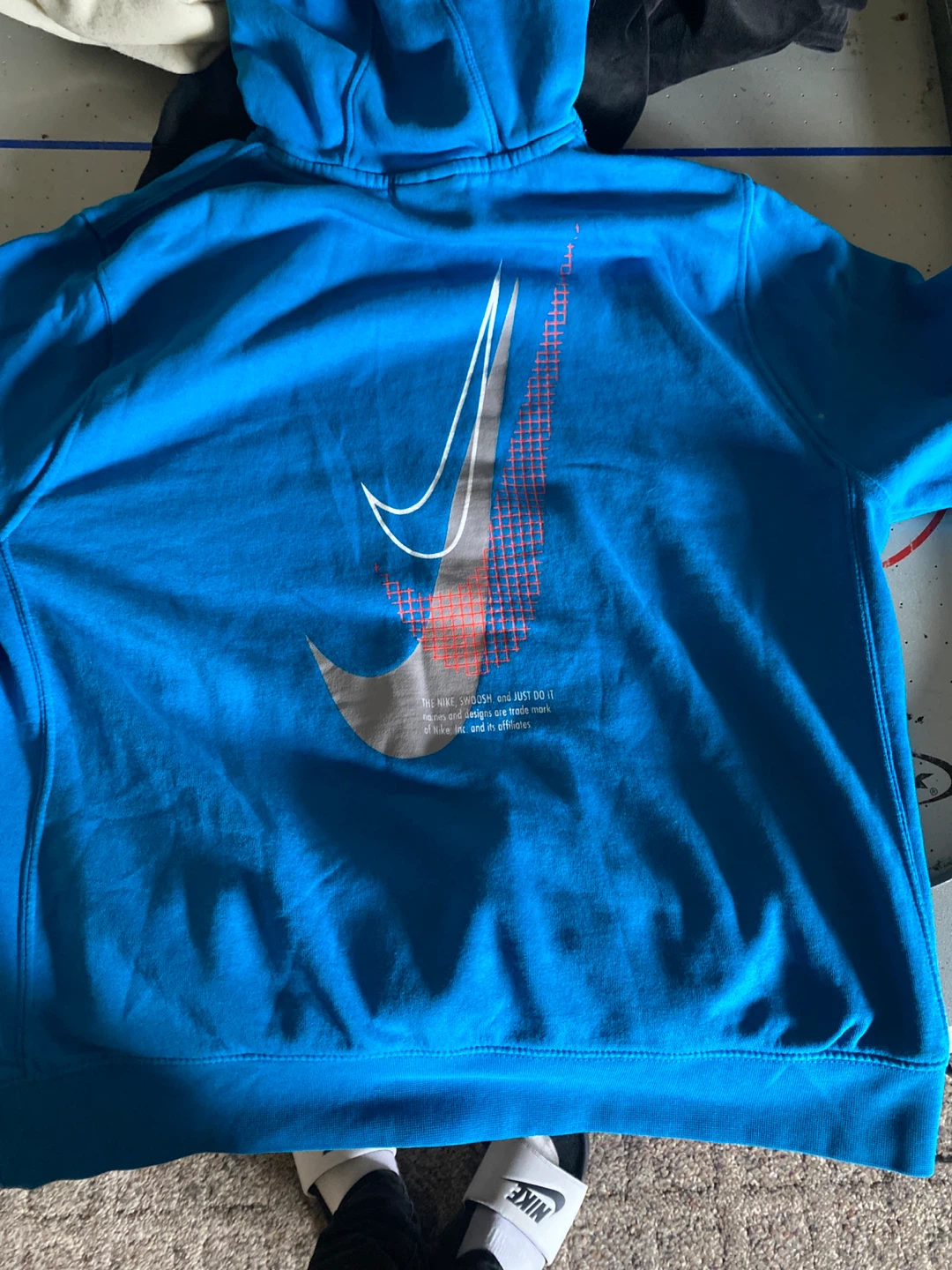 Nike Blue Hoodie - photo 2