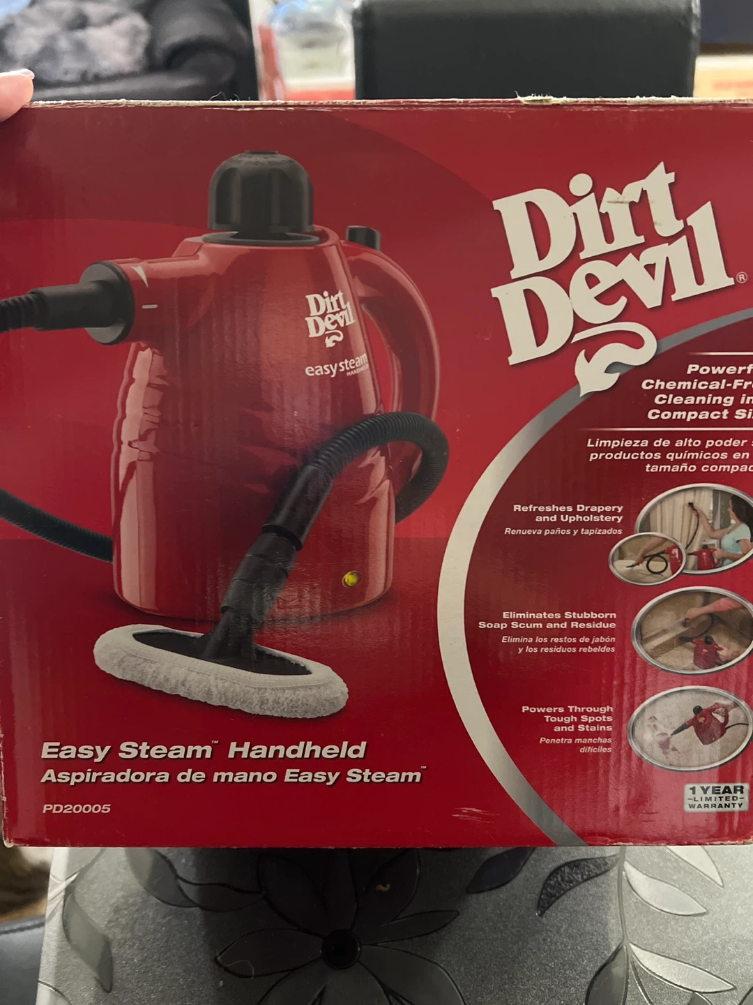 Dirt Devil Easy Steam Handheld Steamer PD2000S