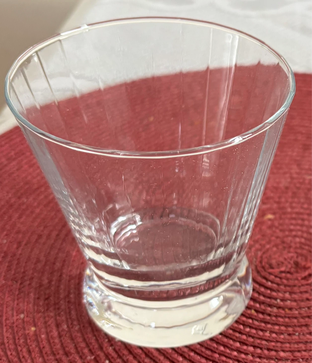 Crystal Clear Whisky Glasses - Set of 6