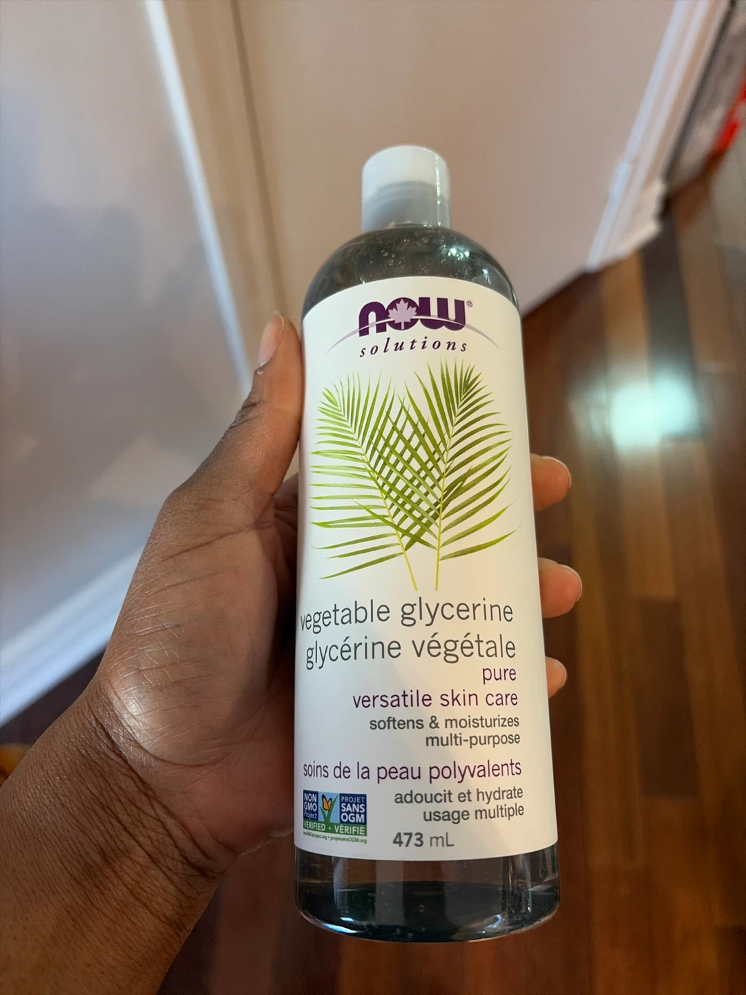 NOW Solutions Vegetable Glycerine Pure 473 mL