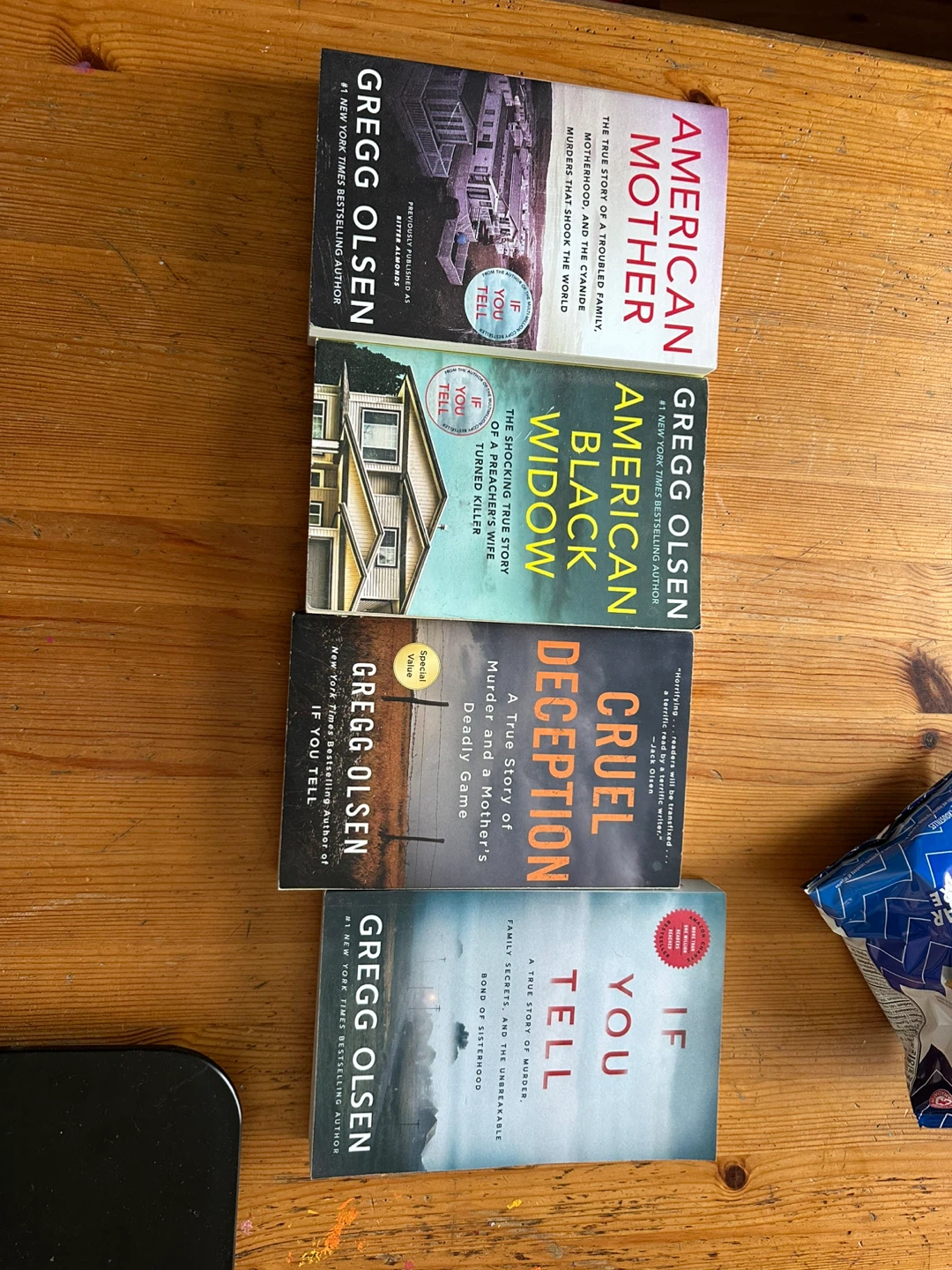 Mixed Collection of True Crime Novels $8 each