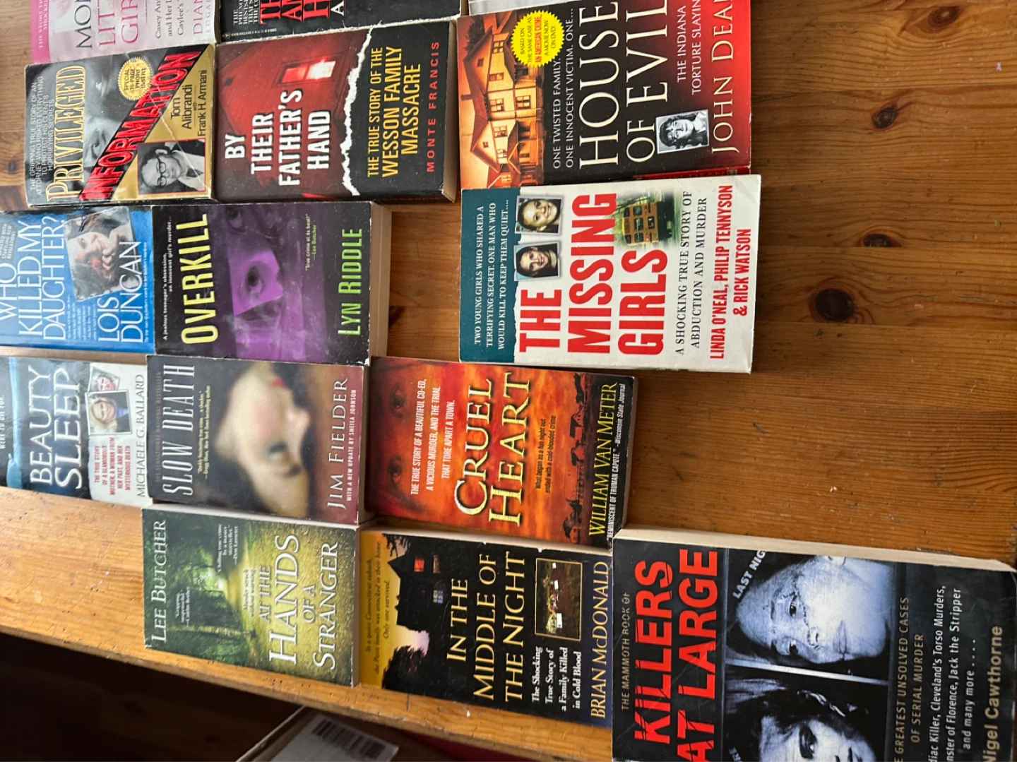 Mixed Collection of True Crime Novels $8 each - photo 4