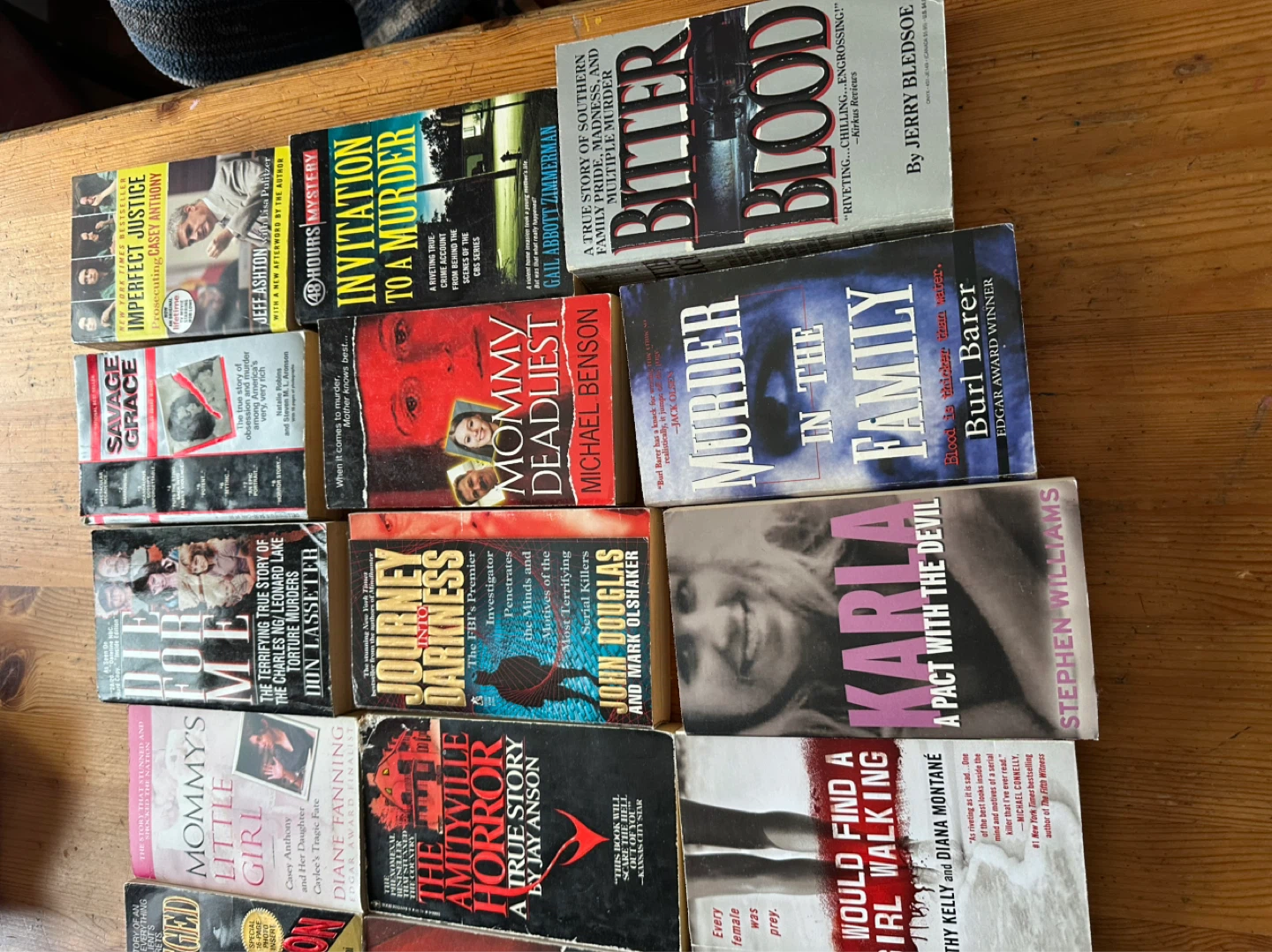 Mixed Collection of True Crime Novels $8 each - photo 5