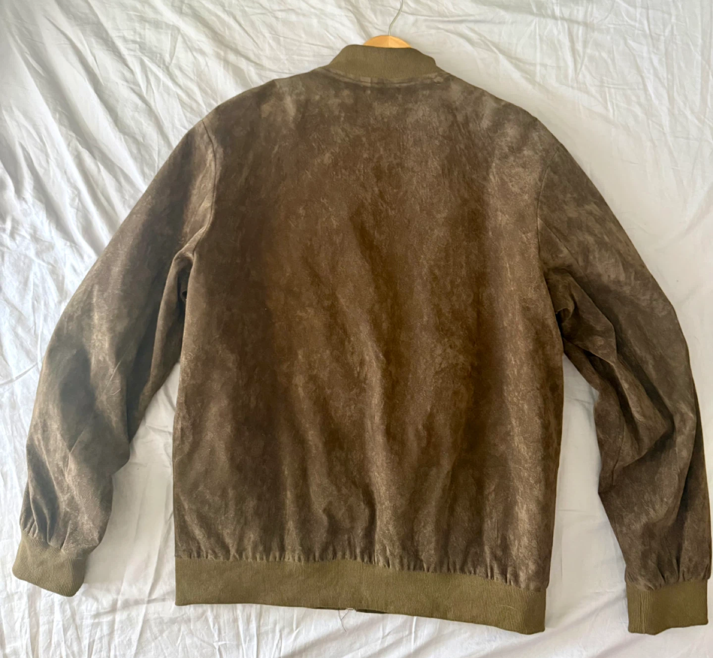 Theory Bomber Jacket - Brown Suede - photo 2