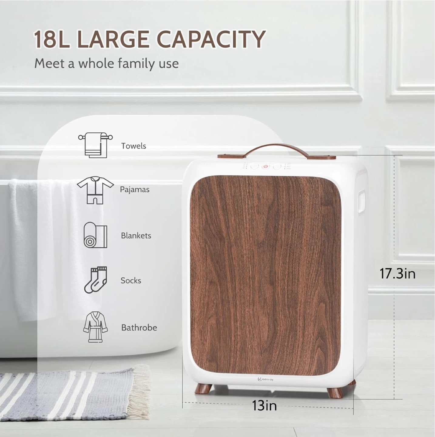 18L Large Capacity Towel Warmer - photo 3