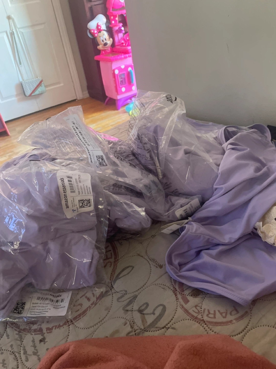 Amazon Essentials Lavender One-Piece Swimsuit - photo 2