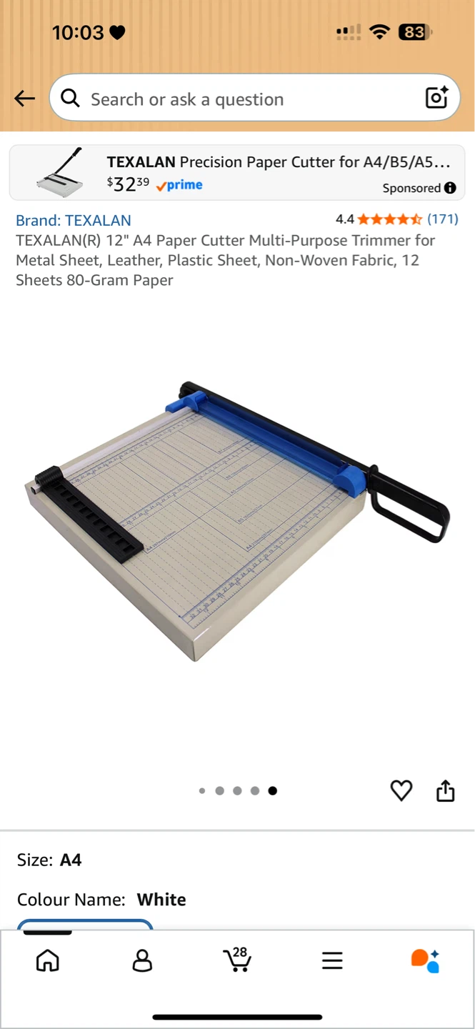 12" Paper Cutter Multi-Purpose Trimmer - photo 3