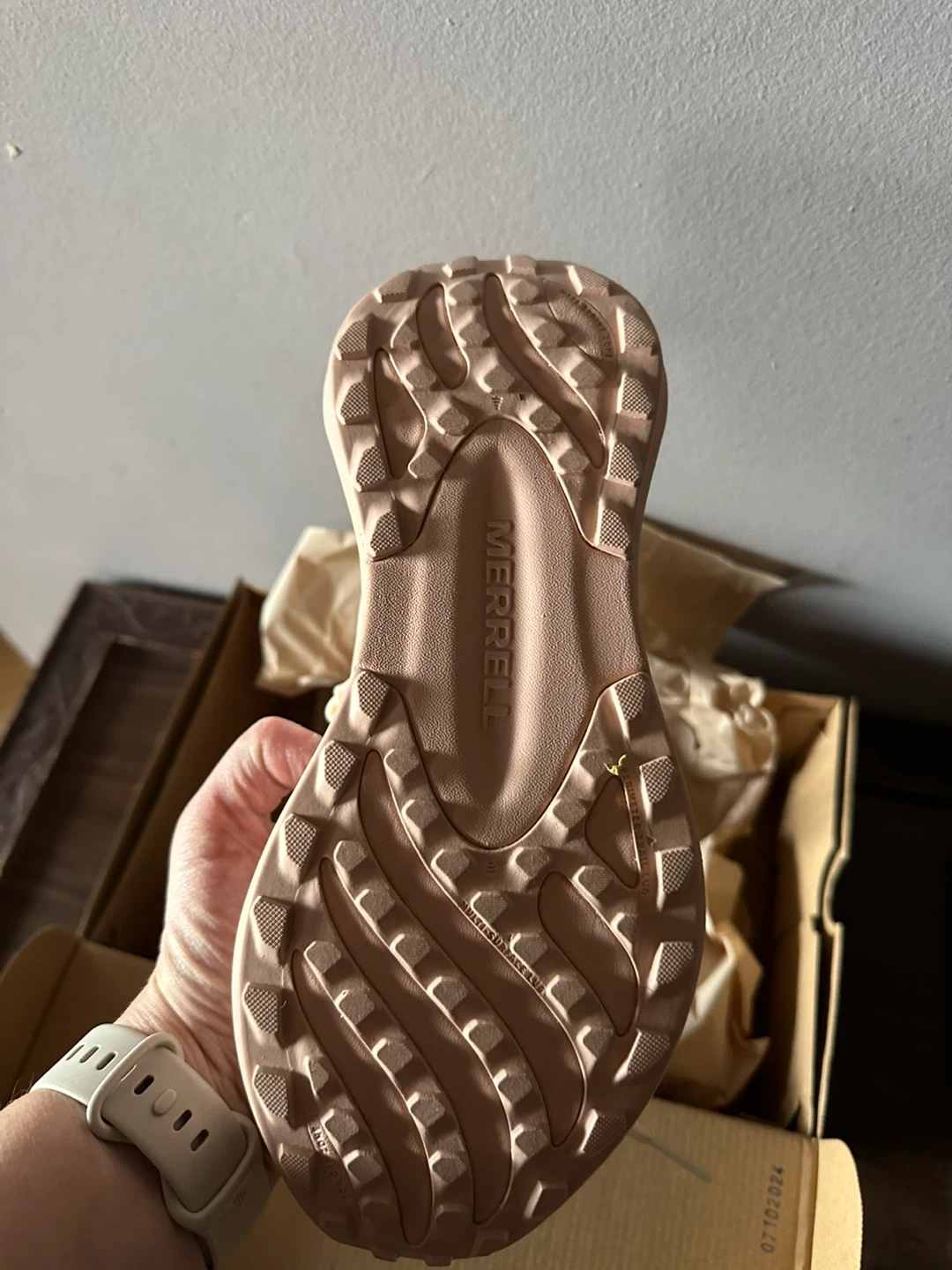 Merrell Morphlite Women's Running Shoes - Pink Salt/Sel Rose - photo 3