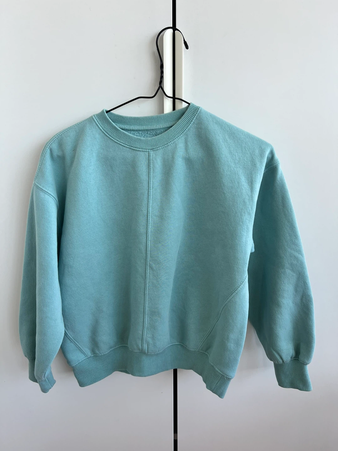 Zara Light Blue Crewneck Sweatshirt