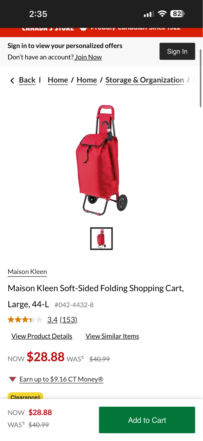 Grocery bag