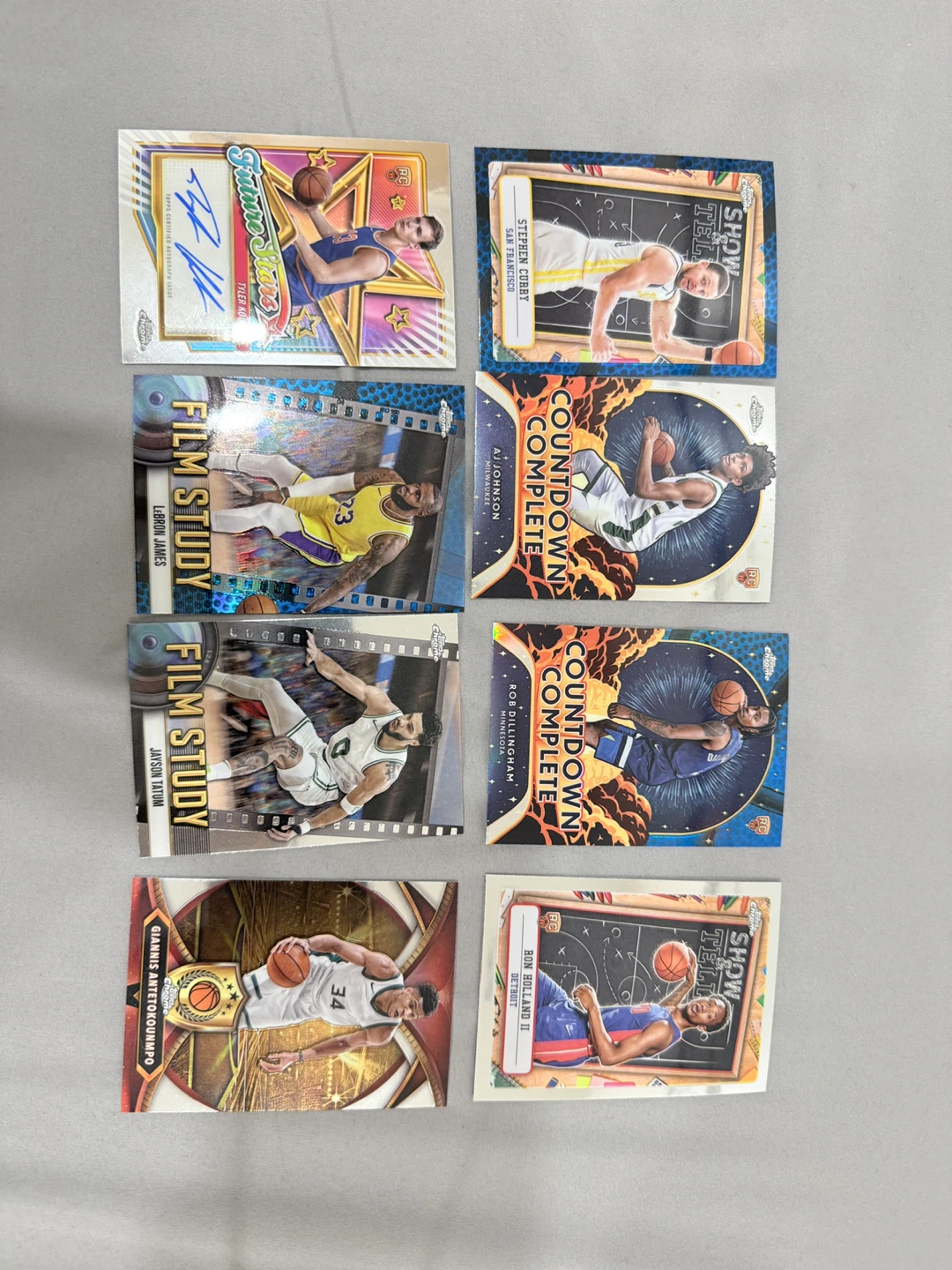 Topps Chrome NBA Cards