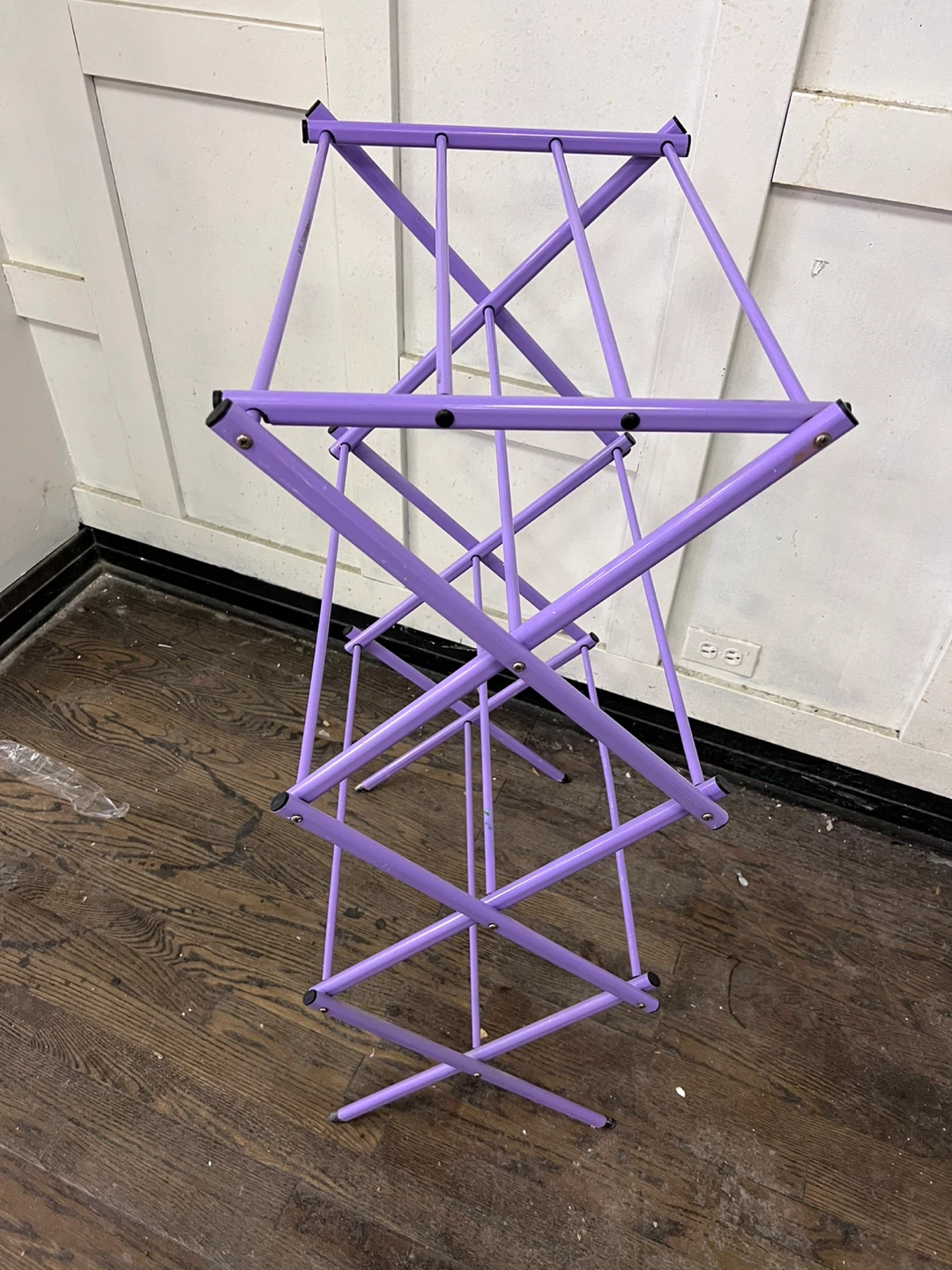 Purple Collapsible Drying Rack - photo 2