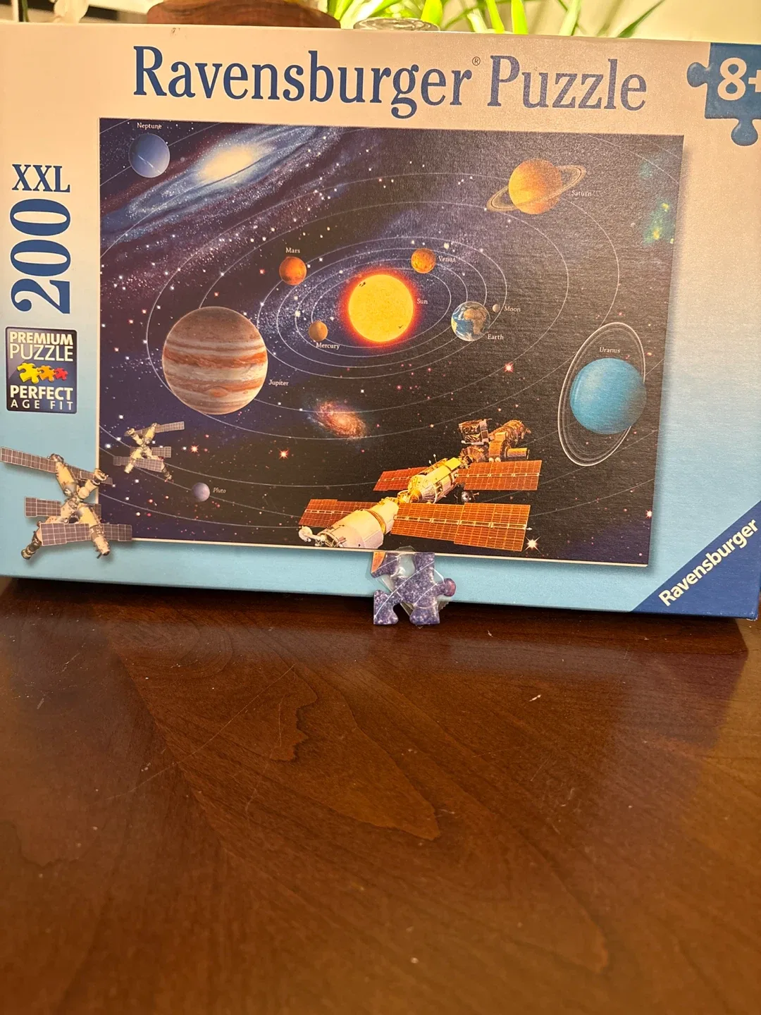 Ravensburger XXL 200 Piece Space Puzzle one piece broke