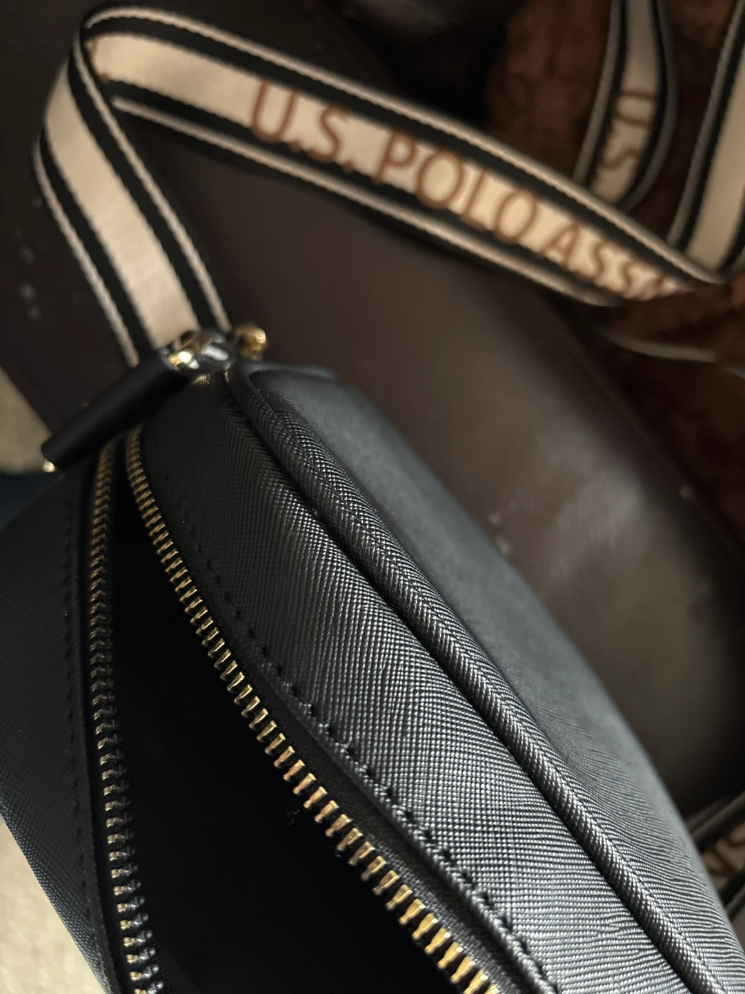 U.S. Polo Assn. Black Crossbody Bag - photo 4