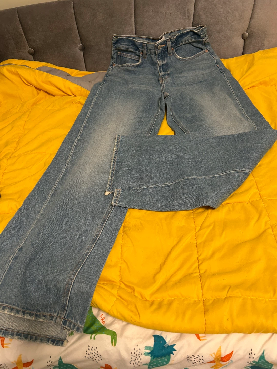 Oak + Fort Wide Leg Jeans Size 28