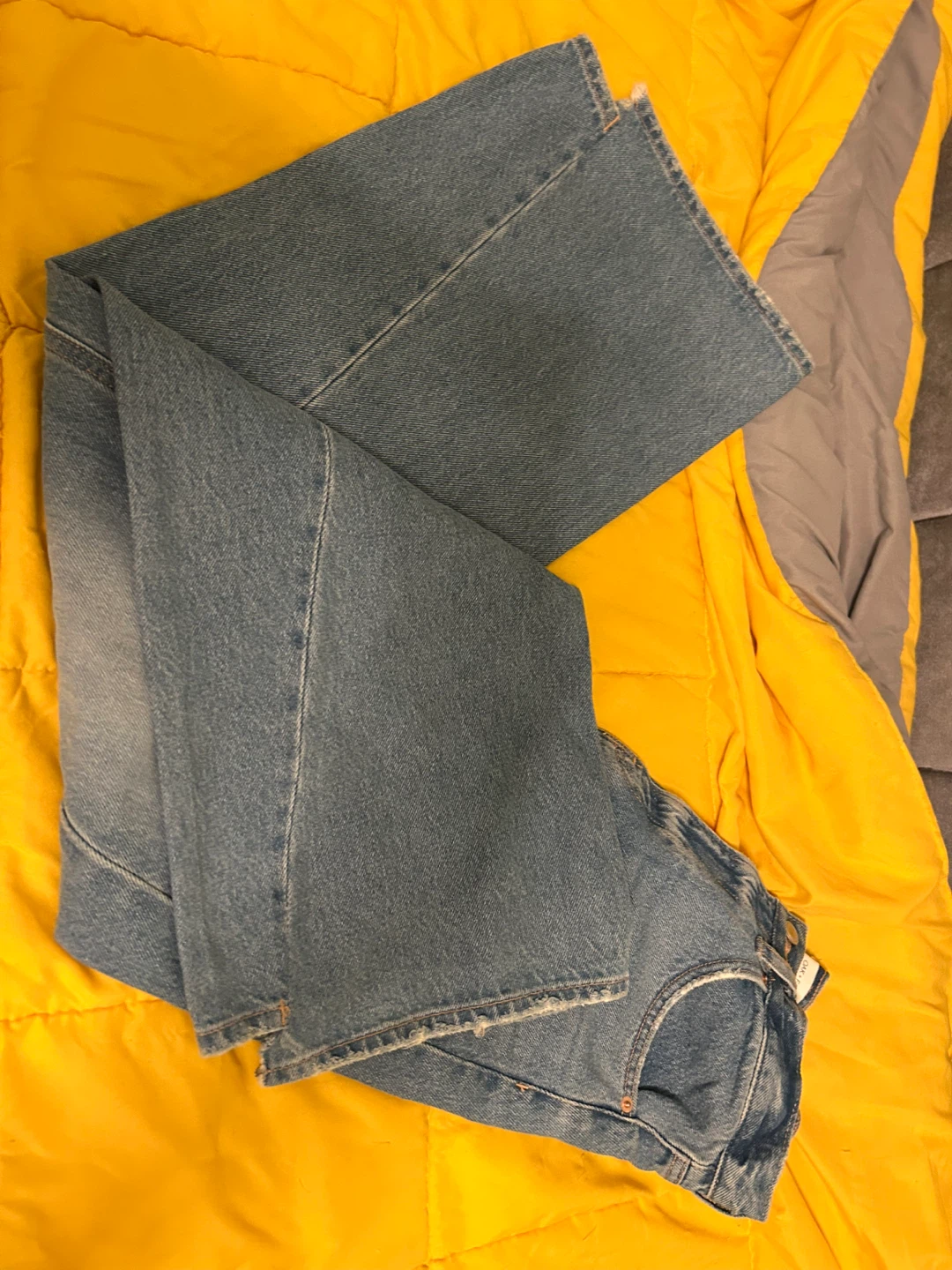 Oak + Fort Wide Leg Jeans Size 28 - photo 4
