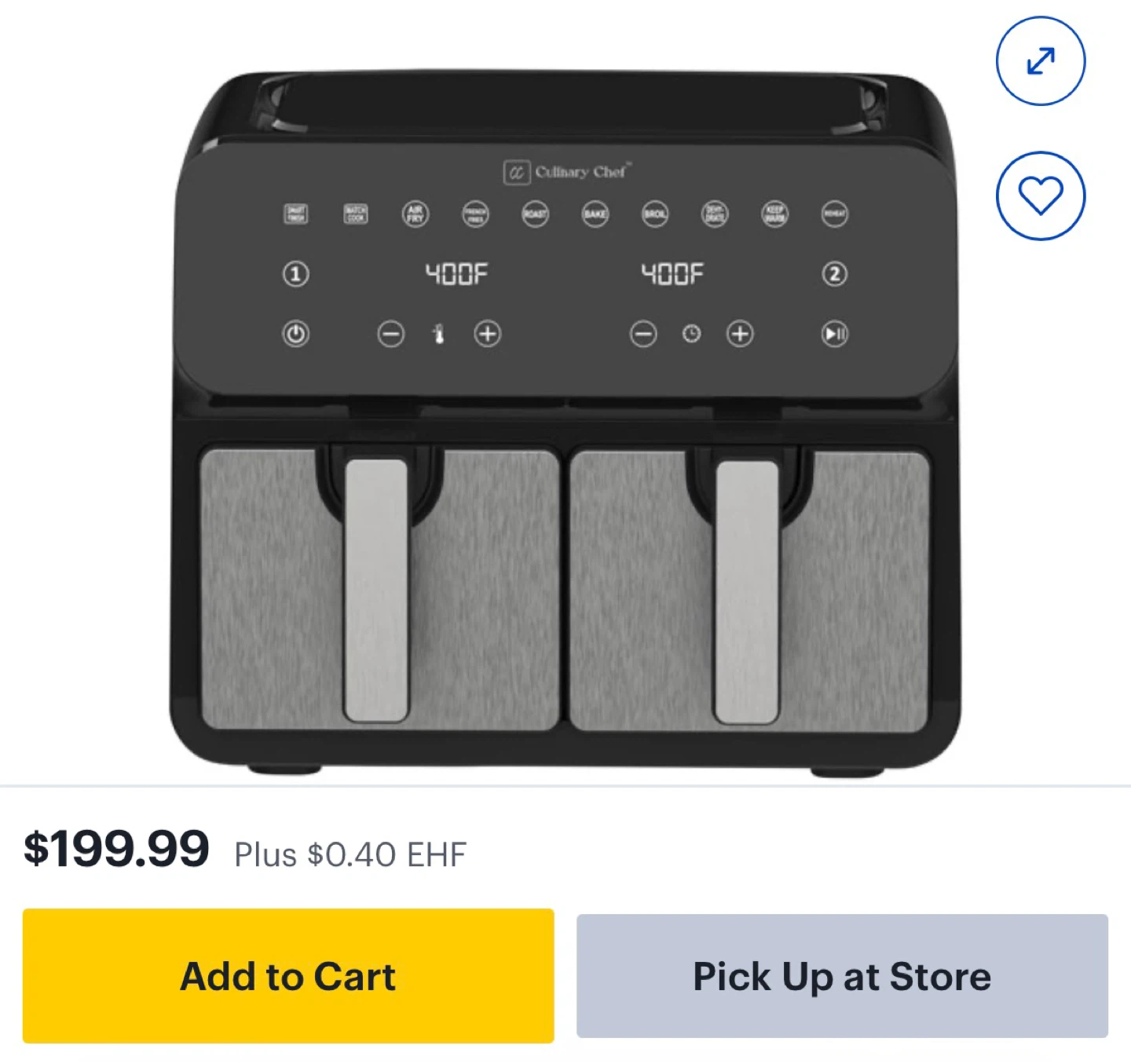 Dual Basket Air Fryer