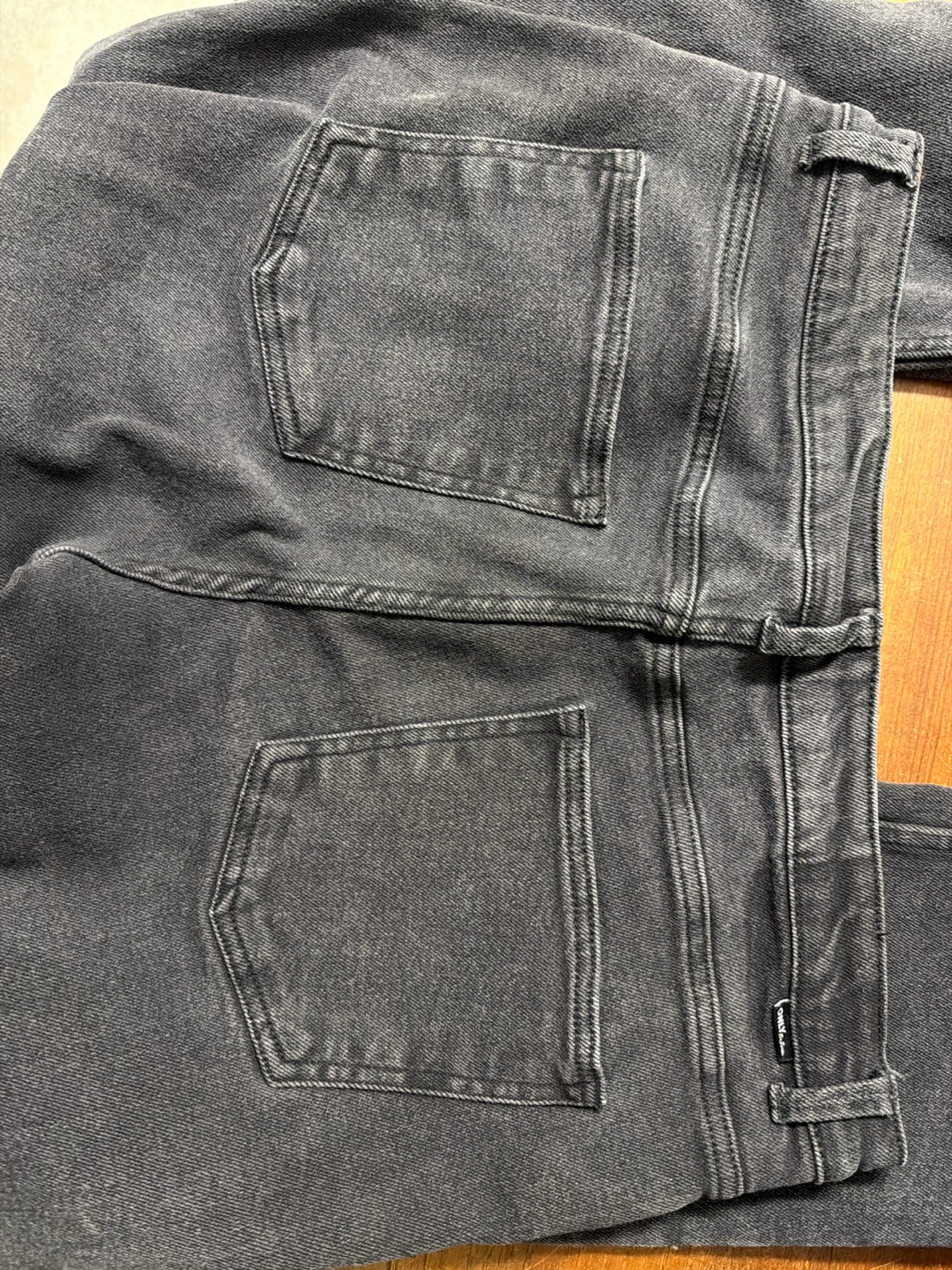 ONLY Women's Black Denim Jeans - Size L - photo 4