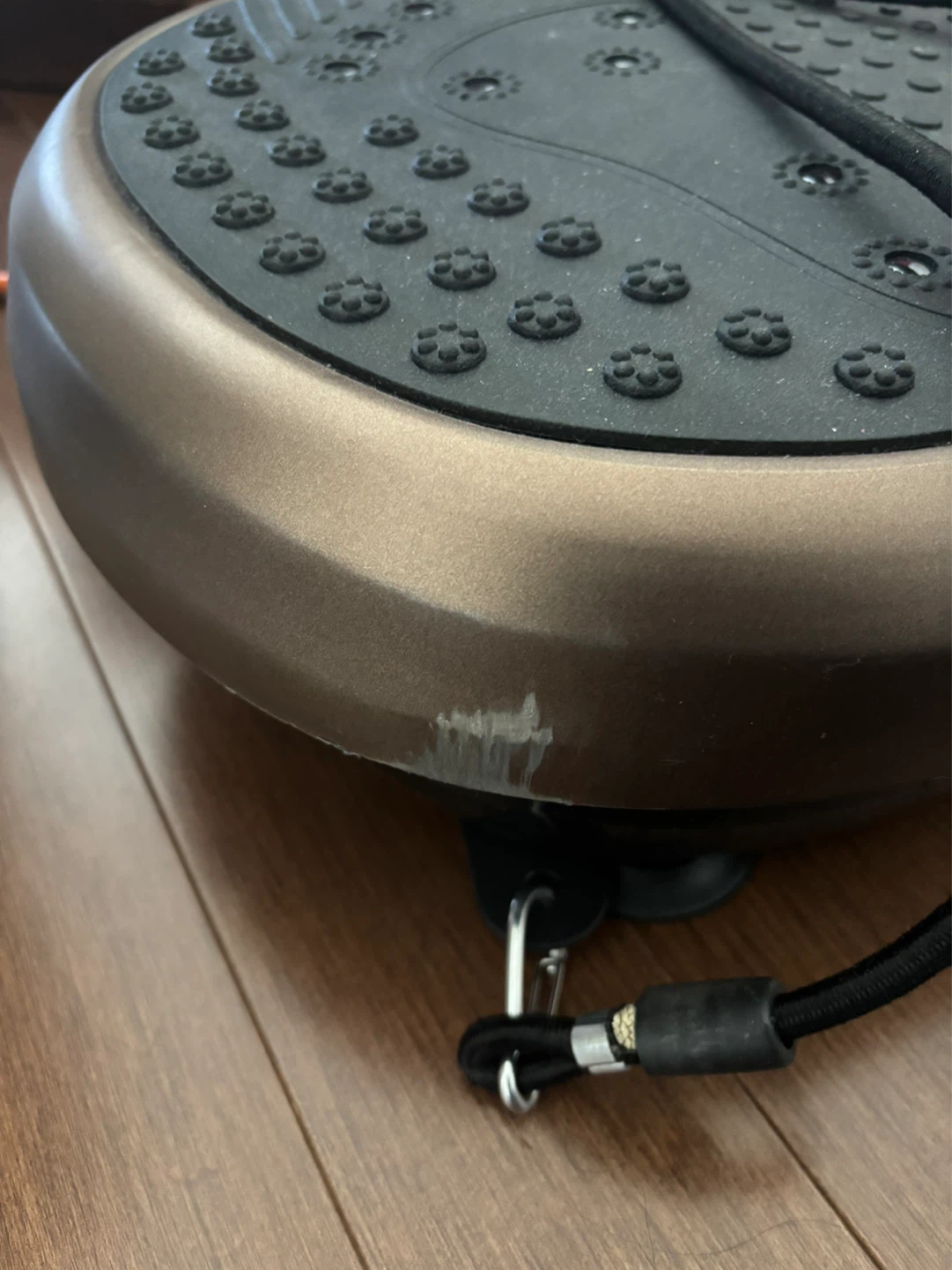 Vibration Plate Exercise Machine with Resistance Bands - photo 4