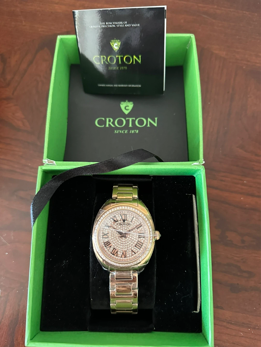 Croton Women's Rose Gold Tone Watch