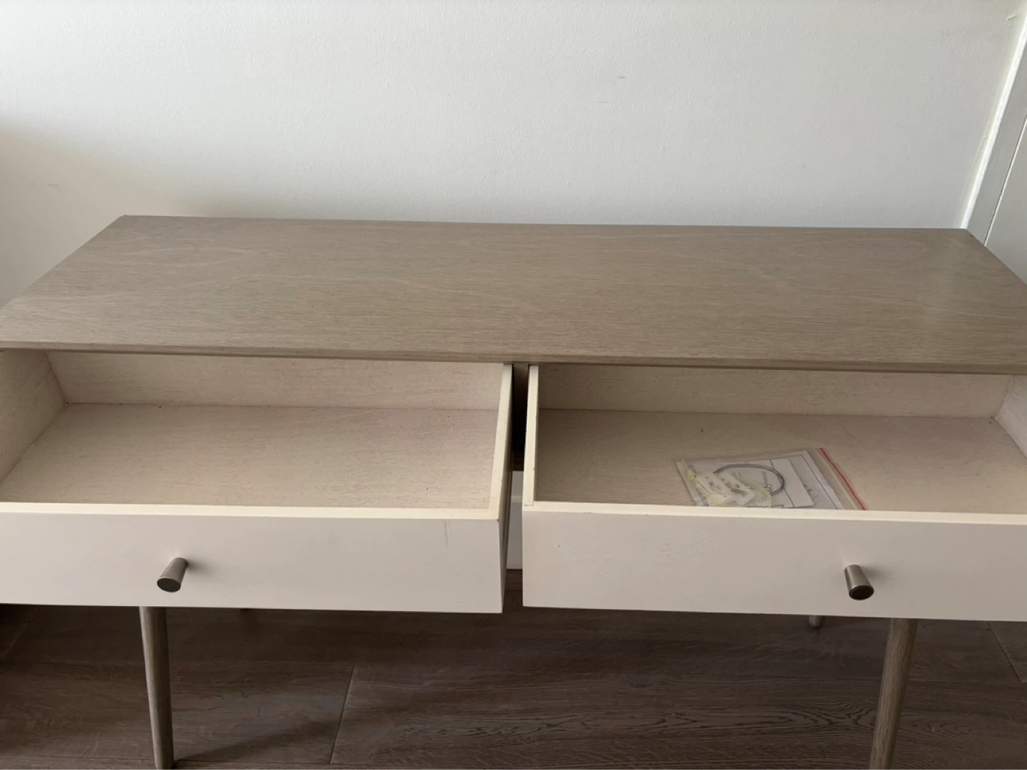 Console Table with Two Drawers