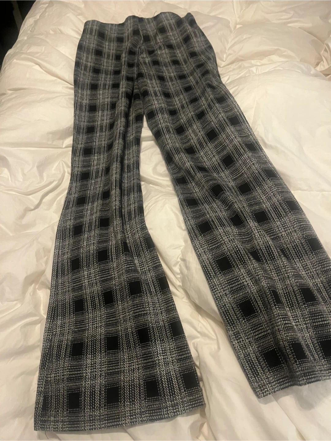 Women's Plaid Wide-Leg Pants - photo 2