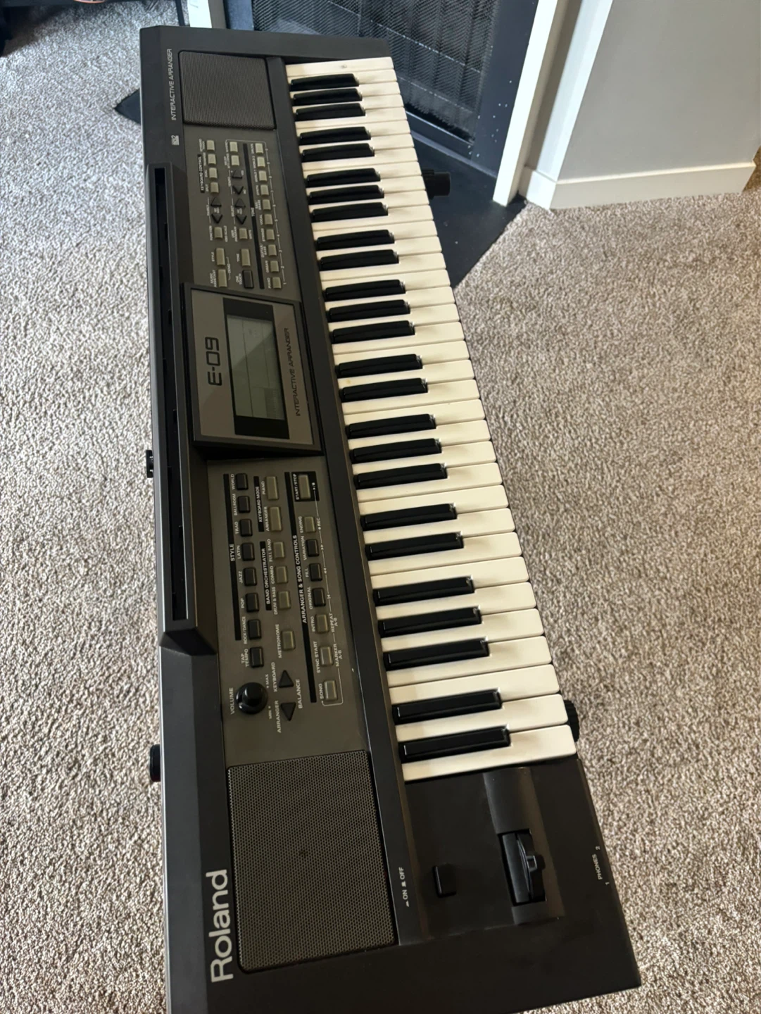 Roland E-09 Interactive Arranger Keyboard - photo 2