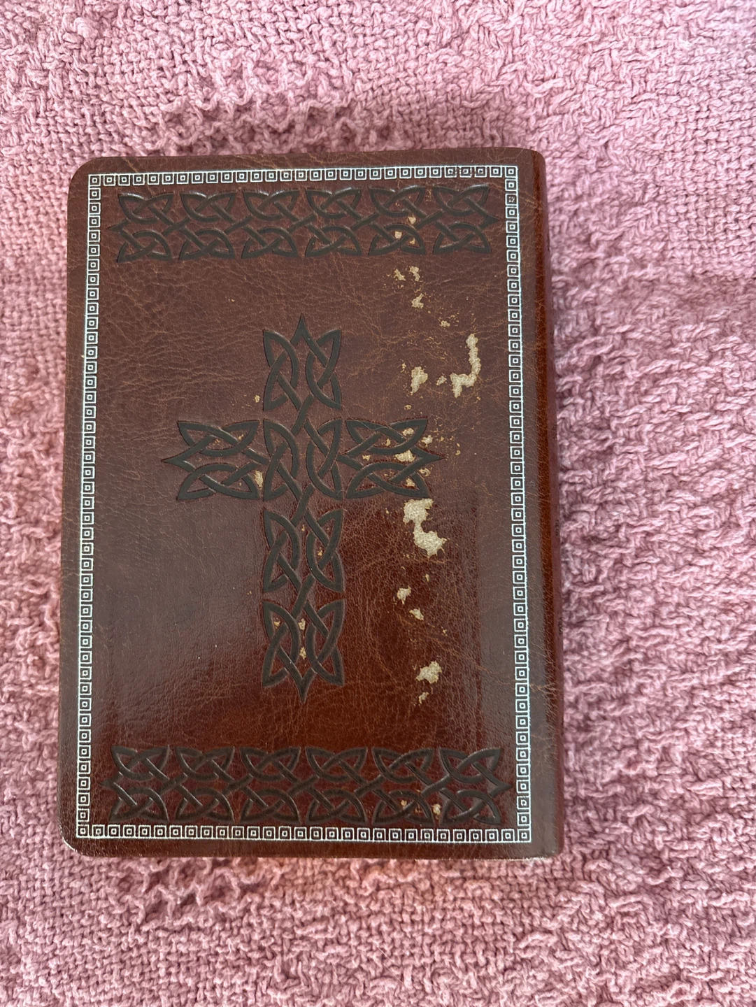 KJV Large Print Compact Bible with Cross Design - photo 3