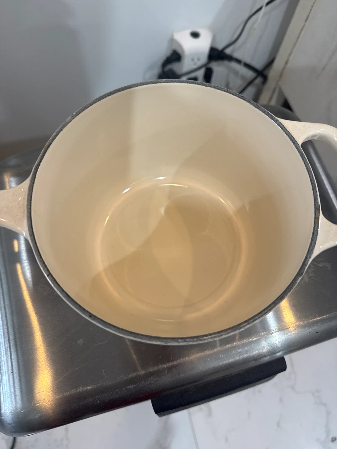 Le Creuset 1.6L Dutch Oven Cream - photo 3