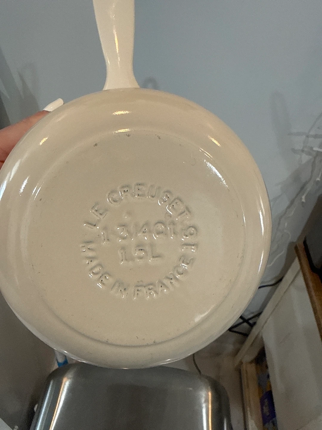 Le Creuset 1.6L Dutch Oven Cream - photo 5