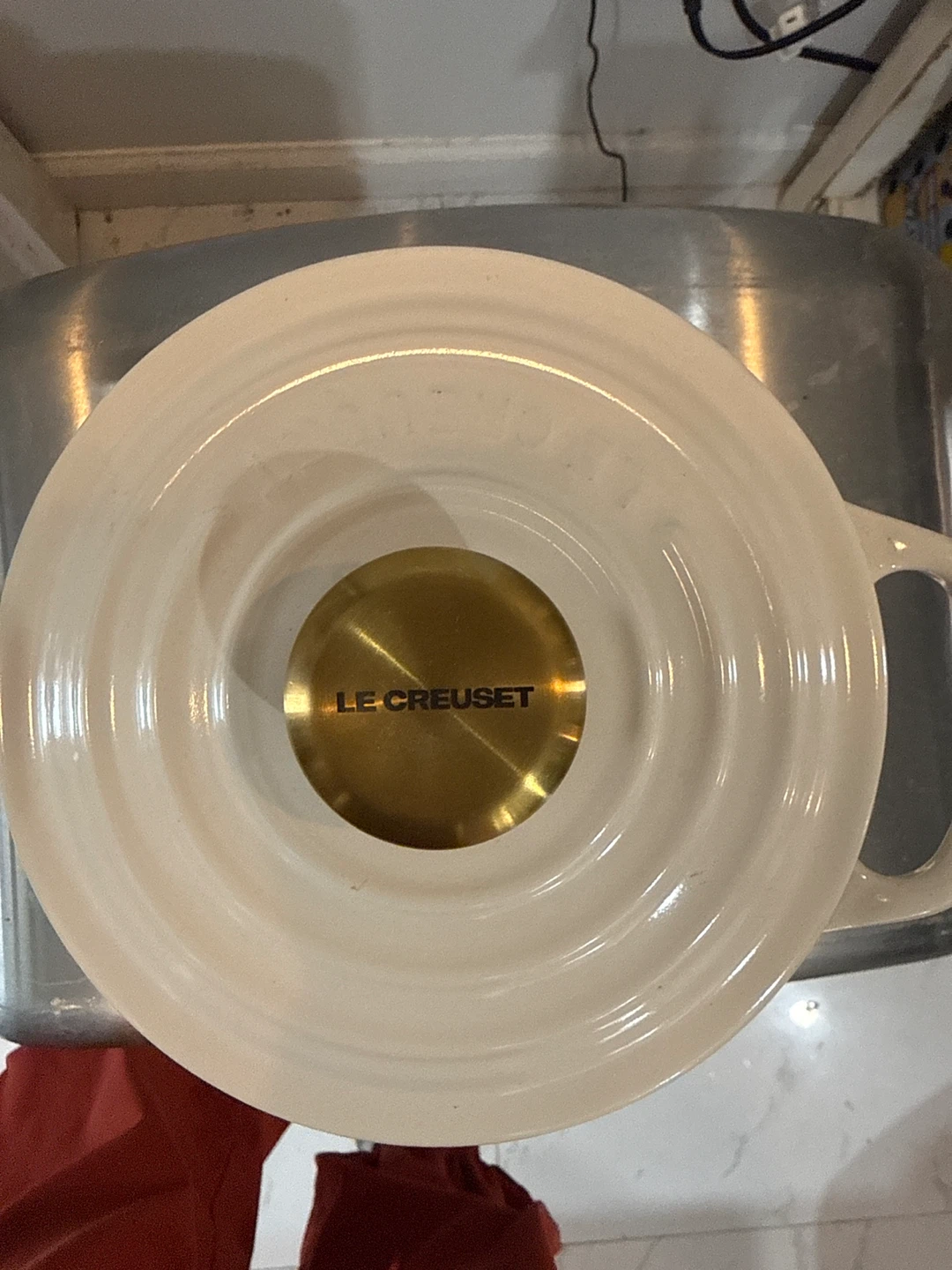 Le Creuset 1.6L Dutch Oven Cream - photo 2