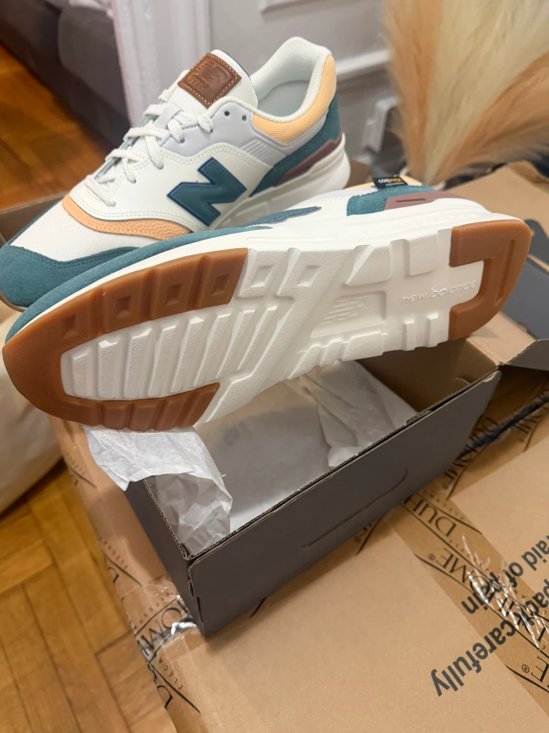 New Balance 997H 'Sea Salt Spruce' Sneakers - photo 2