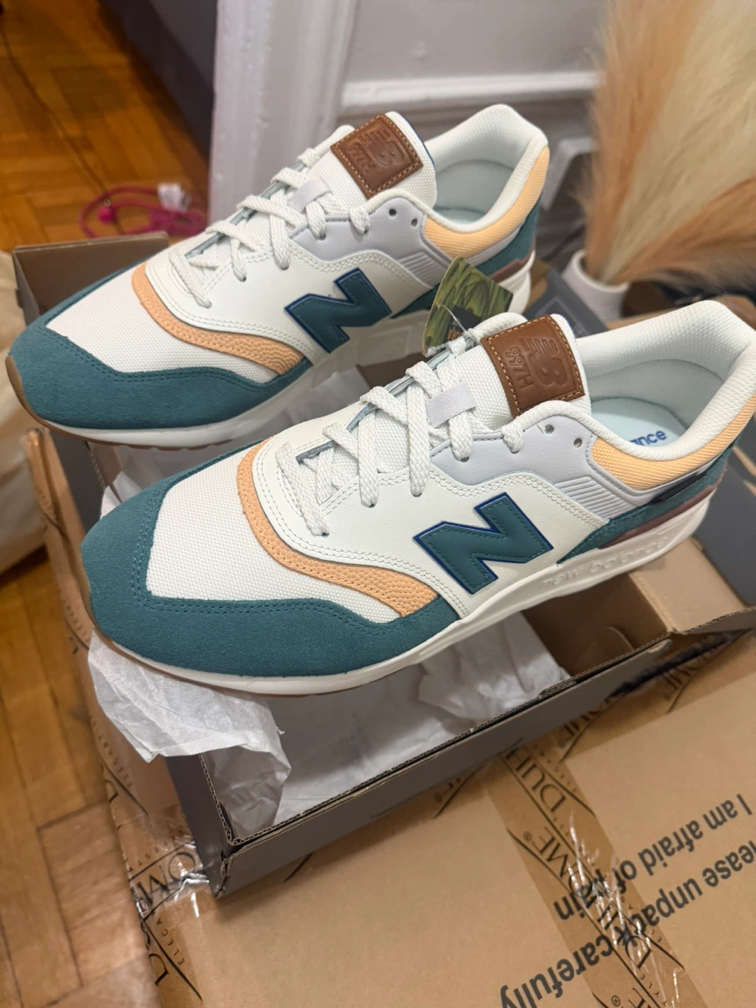 New Balance 997H 'Sea Salt Spruce' Sneakers